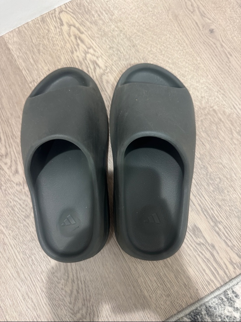 Yeezy Slide Sandals in Black